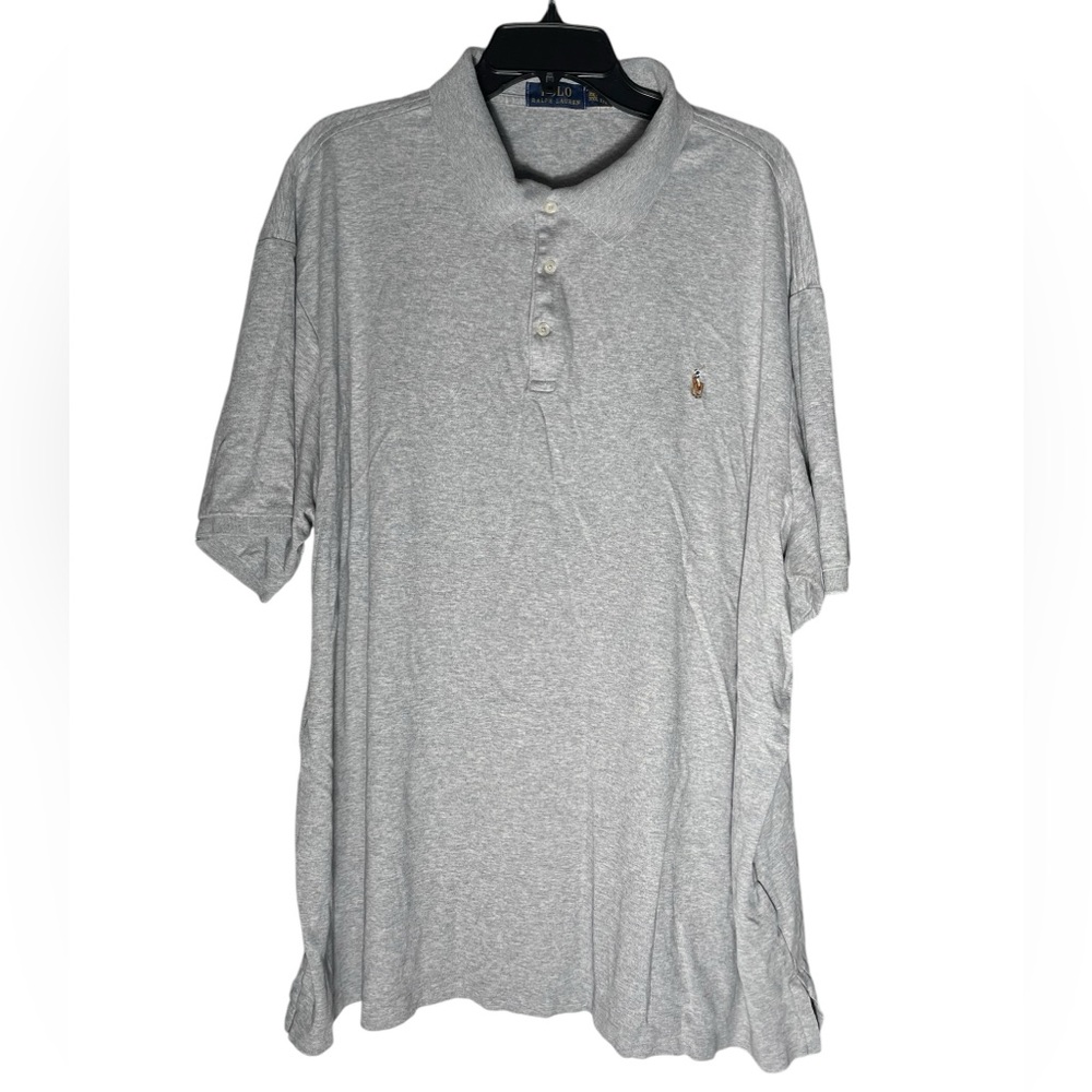 Polo Ralph Lauren Gray Polo Mens size 3XLT Preppy designer